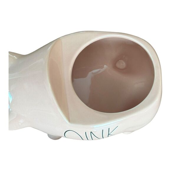 Rae Dunn Canister OINK Pink Pig Cookie Jar Lid Farmhouse Rustic HTF New 2022 - Picture 11 of 15